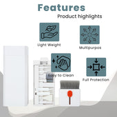 Lade das Bild in den Galerie-Viewer, Cadorabo 32-in-1 Elektronik Reinigungsset – Reinigungsstift & Bürsten Für AirPods/Kopfhörer, Handy, Tablet, Laptop, Tastatur, Kamera – Bildschirmreiniger, Pinzette, SIM-Nadel, Staubentferner Etui