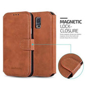 Lade das Bild in den Galerie-Viewer, Dunkelbraun / Galaxy S5 / S5 NEO