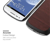 Lade das Bild in den Galerie-Viewer, Dunkelbraun / Galaxy S3 MINI