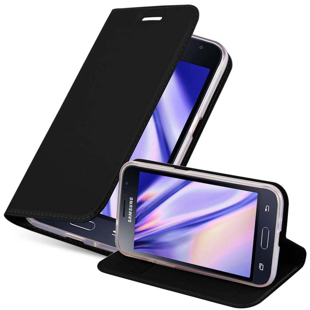 Schwarz / Galaxy J1 2015