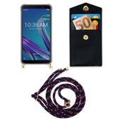 Lade das Bild in den Galerie-Viewer, Blau rot weiß gepunktet / ZenFone MAX PRO M1 (6 Zoll)