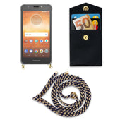 Lade das Bild in den Galerie-Viewer, Dunkelblau gelb / MOTO E5 / G6 PLAY