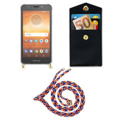 Lade das Bild in den Galerie-Viewer, Orange blau weiß / MOTO E5 / G6 PLAY