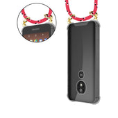 Lade das Bild in den Galerie-Viewer, Pink schwarz weiß gepunktet / MOTO E5 / G6 PLAY