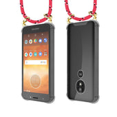 Lade das Bild in den Galerie-Viewer, Pink schwarz weiß gepunktet / MOTO E5 / G6 PLAY