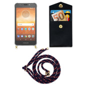 Lade das Bild in den Galerie-Viewer, Blau rot weiß gepunktet / MOTO E5 / G6 PLAY