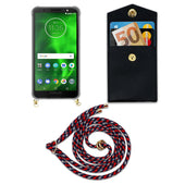 Lade das Bild in den Galerie-Viewer, Rot blau weiß / MOTO G6