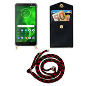 Lade das Bild in den Galerie-Viewer, Schwarz rot / MOTO G6