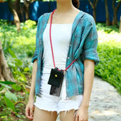 Lade das Bild in den Galerie-Viewer, Pink schwarz weiß gepunktet / MOTO G6