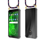 Lade das Bild in den Galerie-Viewer, Blau rot weiß gepunktet / MOTO G6