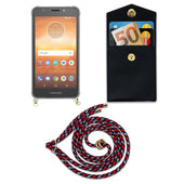 Load image into Gallery viewer, Rot blau weiß / MOTO E5 / G6 PLAY