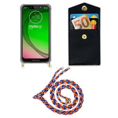 Load image into Gallery viewer, Orange blau weiß / MOTO G7 PLAY