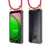 Load image into Gallery viewer, Pink schwarz weiß gepunktet / MOTO G7 PLAY