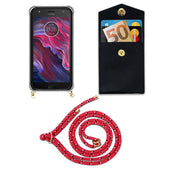 Load image into Gallery viewer, Pink schwarz weiß gepunktet / MOTO X4