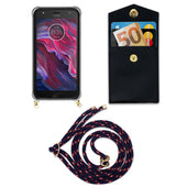 Load image into Gallery viewer, Blau rot weiß gepunktet / MOTO X4