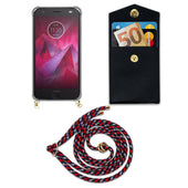 Load image into Gallery viewer, Rot blau weiß / MOTO Z2 PLAY / Z2 FORCE
