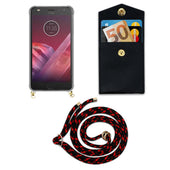 Lade das Bild in den Galerie-Viewer, Schwarz rot / MOTO Z2 PLAY / Z2 FORCE