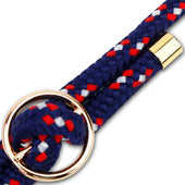 Load image into Gallery viewer, Blau rot weiß gepunktet / 3 / 3T