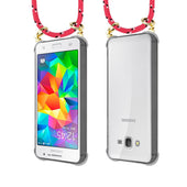 Lade das Bild in den Galerie-Viewer, Pink schwarz weiß gepunktet / Galaxy GRAND PRIME