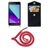 Load image into Gallery viewer, Pink schwarz weiß gepunktet / Galaxy XCover 4 / XCover 4s