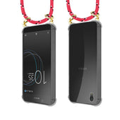 Lade das Bild in den Galerie-Viewer, Pink schwarz weiß gepunktet / Xperia L1