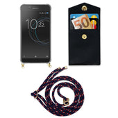 Lade das Bild in den Galerie-Viewer, Blau rot weiß gepunktet / Xperia L1