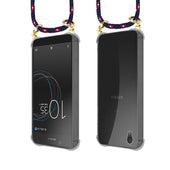 Lade das Bild in den Galerie-Viewer, Blau rot weiß gepunktet / Xperia L1