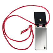 Lade das Bild in den Galerie-Viewer, Pink schwarz weiß gepunktet / Xperia L3