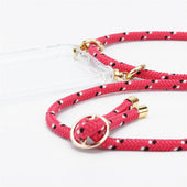 Lade das Bild in den Galerie-Viewer, Pink schwarz weiß gepunktet / Xperia L3