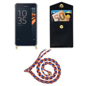 Load image into Gallery viewer, Orange blau weiß / Xperia X COMPACT
