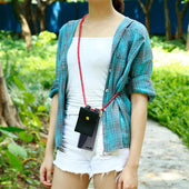 Load image into Gallery viewer, Pink schwarz weiß gepunktet / Xperia X COMPACT