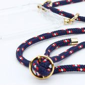 Lade das Bild in den Galerie-Viewer, Blau rot weiß gepunktet / Xperia XZ1