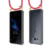 Lade das Bild in den Galerie-Viewer, Pink schwarz weiß gepunktet / Xperia XZ2 COMPACT