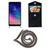 Lade das Bild in den Galerie-Viewer, Dunkelblau gelb / Galaxy A6 2018