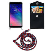 Lade das Bild in den Galerie-Viewer, Rot blau weiß / Galaxy A6 2018