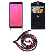 Load image into Gallery viewer, Rot blau weiß / Galaxy A6 PLUS 2018