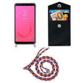 Load image into Gallery viewer, Orange blau weiß / Galaxy A6 PLUS 2018