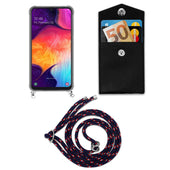 Lade das Bild in den Galerie-Viewer, Blau rot weiß gepunktet / Galaxy A50 4G / A50s / A30s