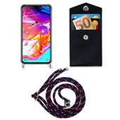 Load image into Gallery viewer, Blau rot weiß gepunktet / Galaxy A70 / A70s