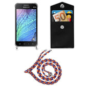 Load image into Gallery viewer, Orange blau weiß / Galaxy J1 2015