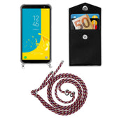 Lade das Bild in den Galerie-Viewer, Rot gelb weiß / Galaxy J6 2018