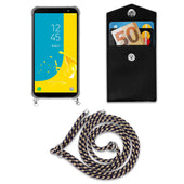 Lade das Bild in den Galerie-Viewer, Dunkelblau gelb / Galaxy J6 2018