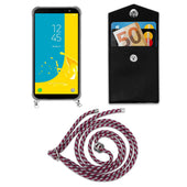 Lade das Bild in den Galerie-Viewer, Rot weiß / Galaxy J6 2018