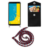 Lade das Bild in den Galerie-Viewer, Rot blau weiß / Galaxy J6 2018