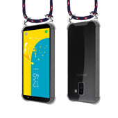 Lade das Bild in den Galerie-Viewer, Blau rot weiß gepunktet / Galaxy J6 2018