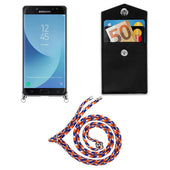 Load image into Gallery viewer, Orange blau weiß / Galaxy J7 2018