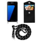 Lade das Bild in den Galerie-Viewer, Schwarz silber / Galaxy S7 EDGE