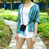 Lade das Bild in den Galerie-Viewer, Blau rot weiß gepunktet / P30 LITE