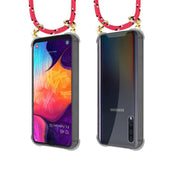 Lade das Bild in den Galerie-Viewer, Pink schwarz weiß gepunktet / Galaxy A50 4G / A50s / A30s