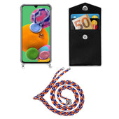 Lade das Bild in den Galerie-Viewer, Orange blau weiß / Galaxy A90 5G